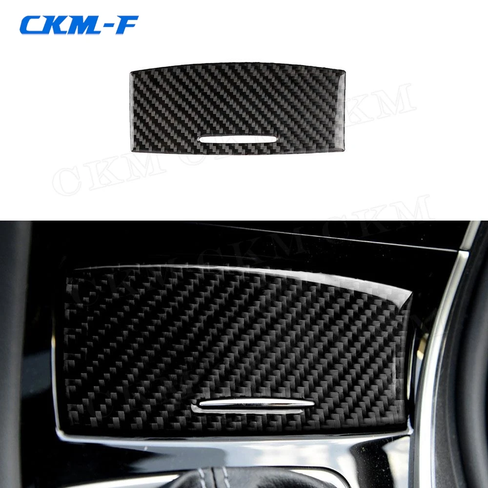 

Carbon Fiber Center Console Gear Panel Door Interior Outlet Stickers Decorative Car Body For Infiniti Q50 Q60 2014-2020