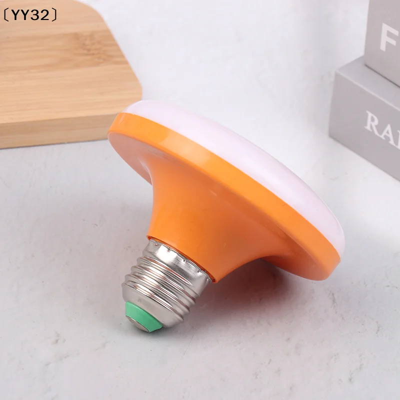 LED Bulb 220V E27 Base Household Energy Saving Lamp 12W Indoor Lighting Flying Saucer Light Ceiling Lamp Garage UFO Lamp〔YY32〕 view 5