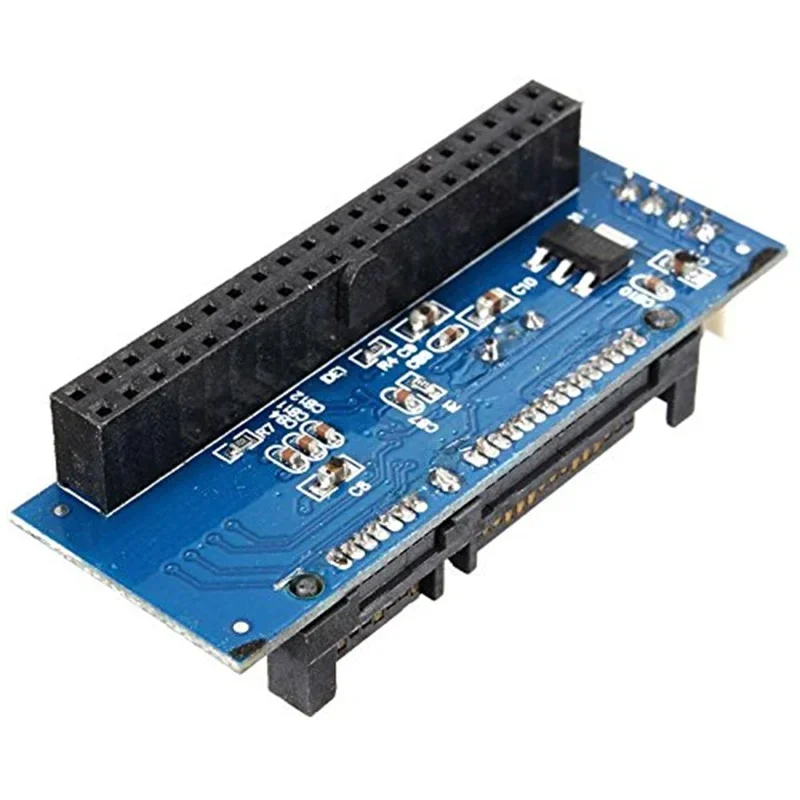40Pin 3.5 IDE to 7+15 22 pin SATA Male Adapter Internal Hard Drive Card Adapter