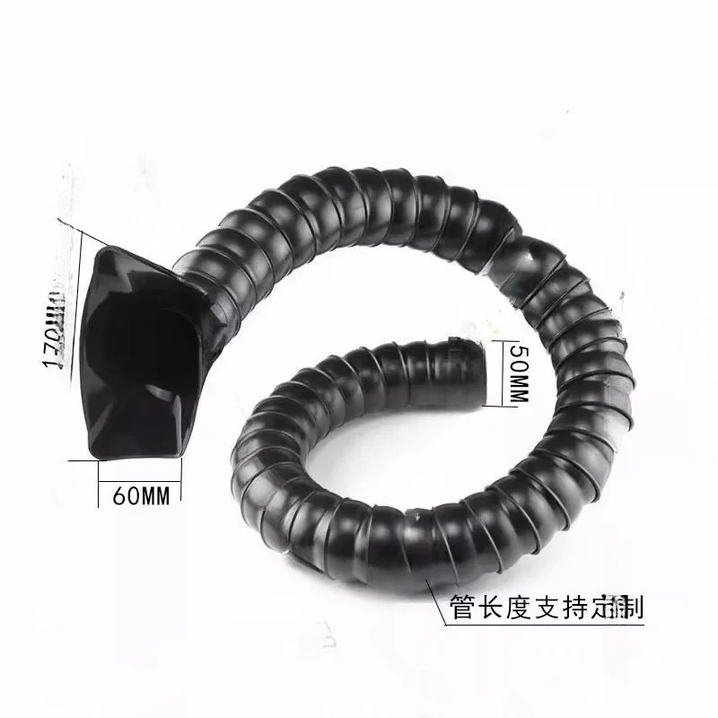 Bamboo Pipe 110 Suction Arm 160 Smoke Exhaust Pipe Flexible Smoking Hood Vacuum Duct