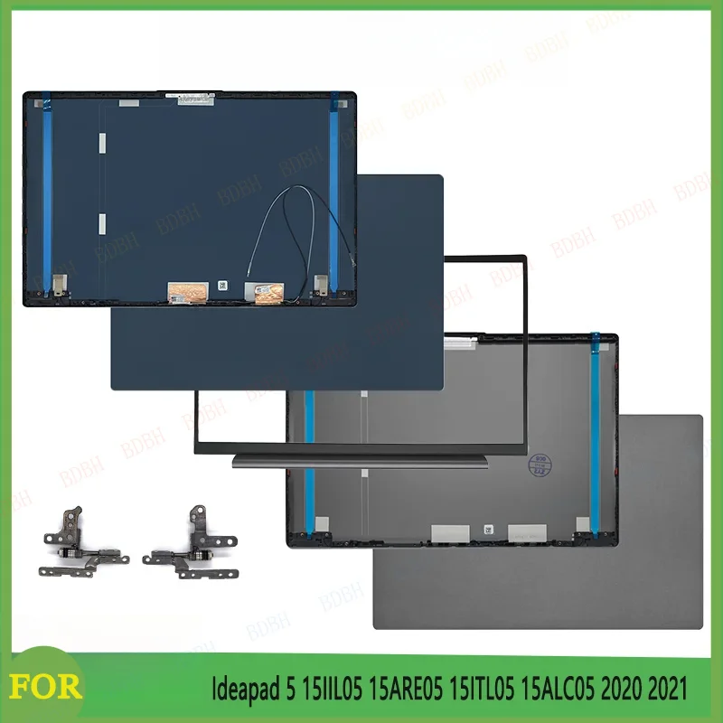 

Новая задняя крышка/рамка/шарниры для ноутбуков Ideapad 5 15IIL05 15ARE05 15ITL05 15ALC05 2020 2021
