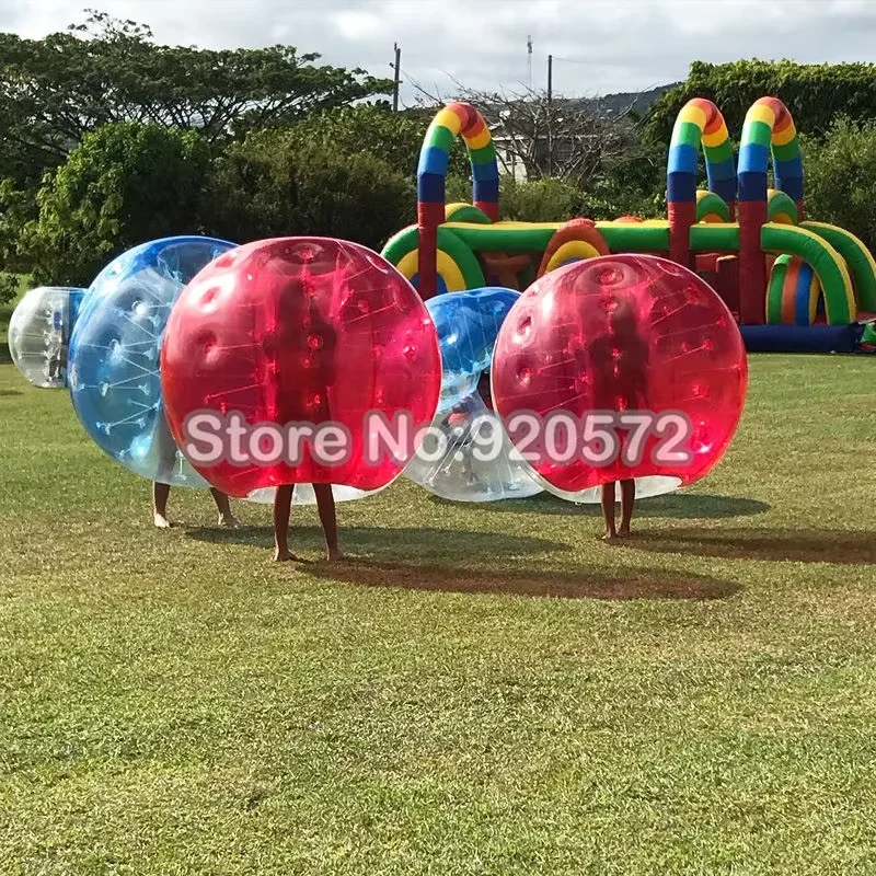 1.5m 0.8mm inflável pára-choques futebol corpo zorbing bolha futebol bola humano bouncer