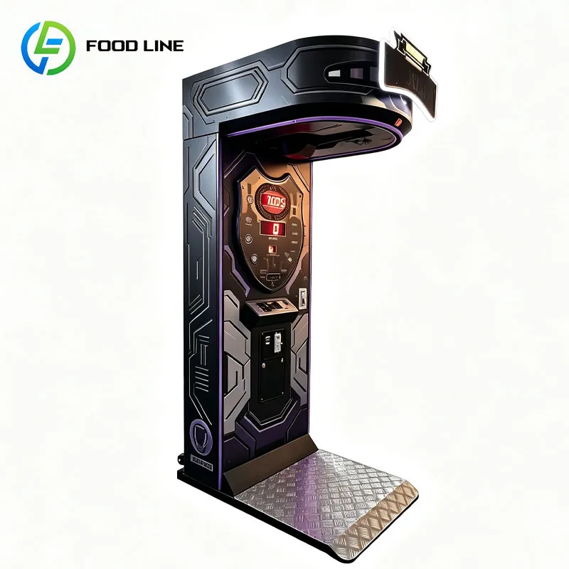 Boxing Machine Strength Tester Punching Bag Arcade Game with LED Score Display for Bar Gym Customized
