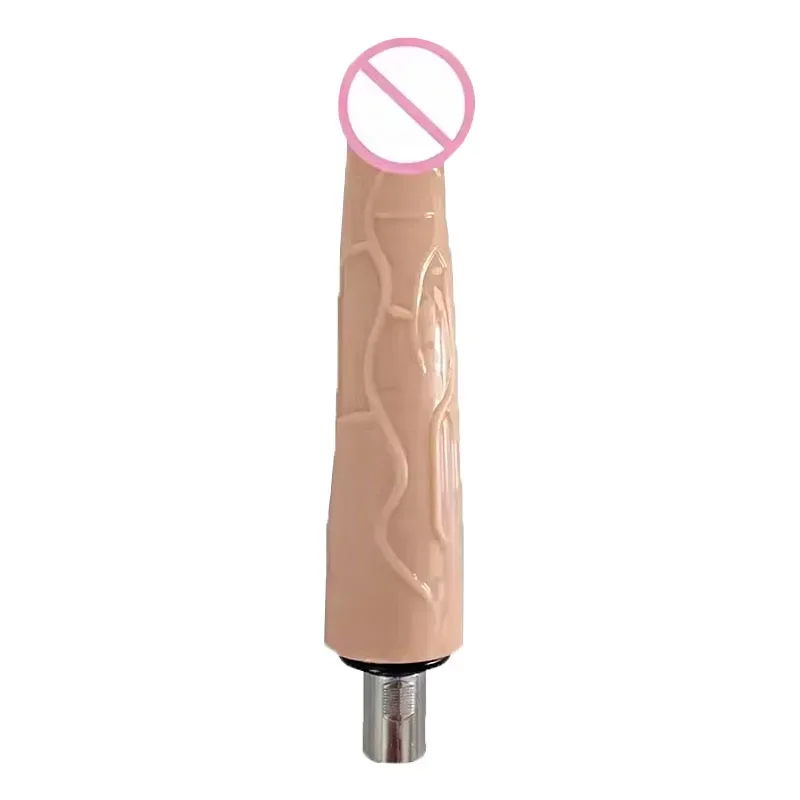 3XLR Sex Machine Attachment Realistic Crystal Dildo Masturbation Cup Accessory for Telescopic Machine Men Women Adult Toy