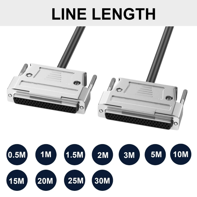 كابل توصيل ذكر إلى أنثى DB62 سريع السرعة 0.5-30 متر لآلات نقش الطابعة والماسحات الضوئية شحن سريع