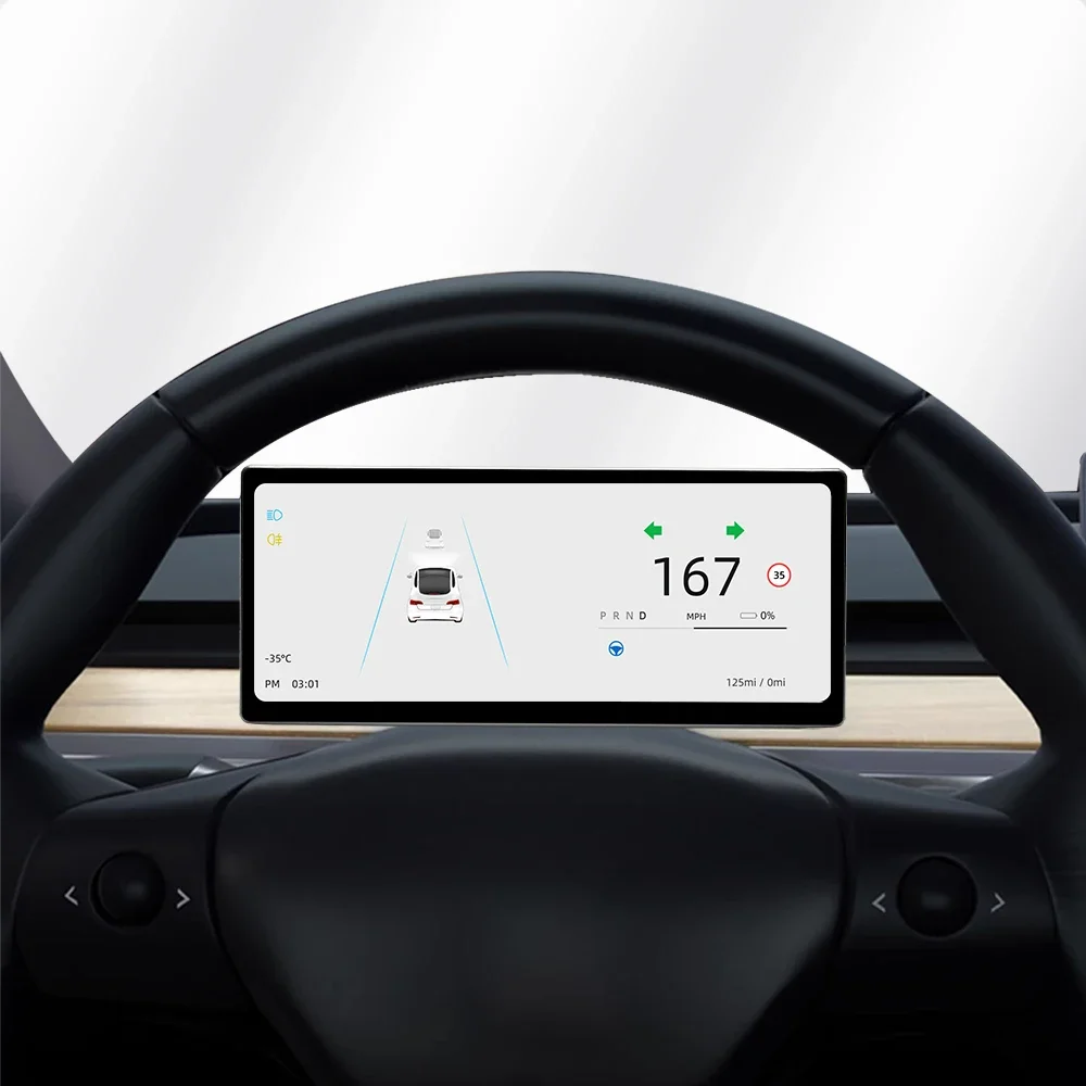 

Цифровой инструмент 2023, для Tesla Model 3 Y, экран Carplay, AHD-камера, проекционный дисплей, аксессуары для приборной панели
