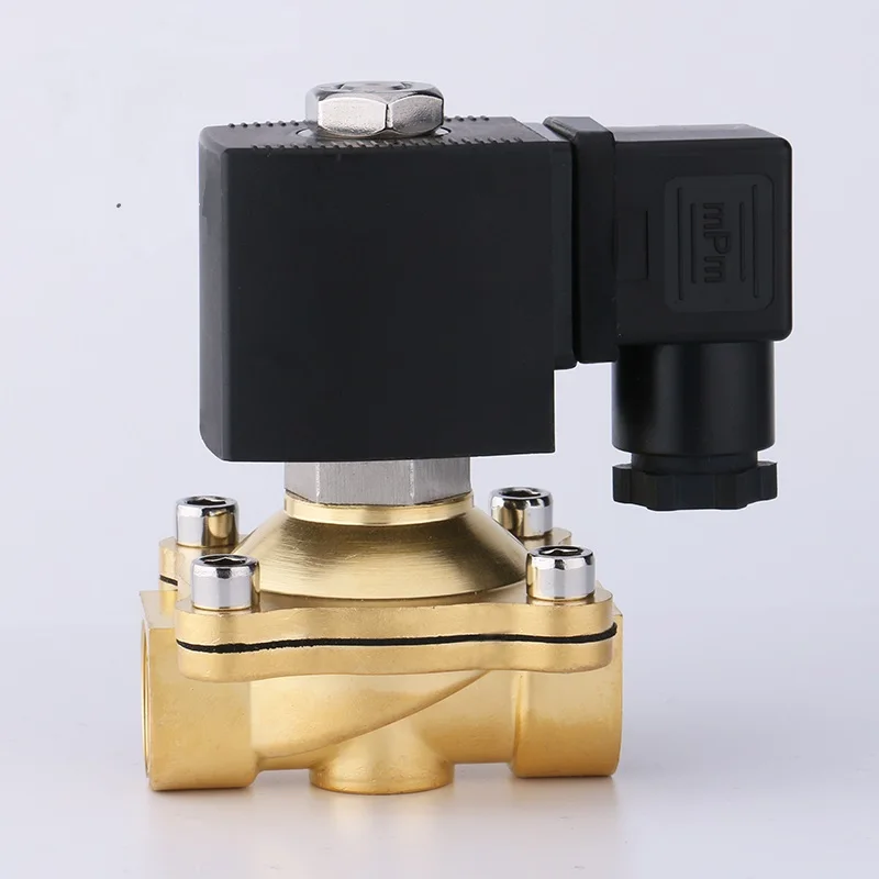 

220-Volt Electromagnetic Drain Valve Normal Closure Plastic 1/2" 3/4" Inch Ball Structure OEM Customizable
