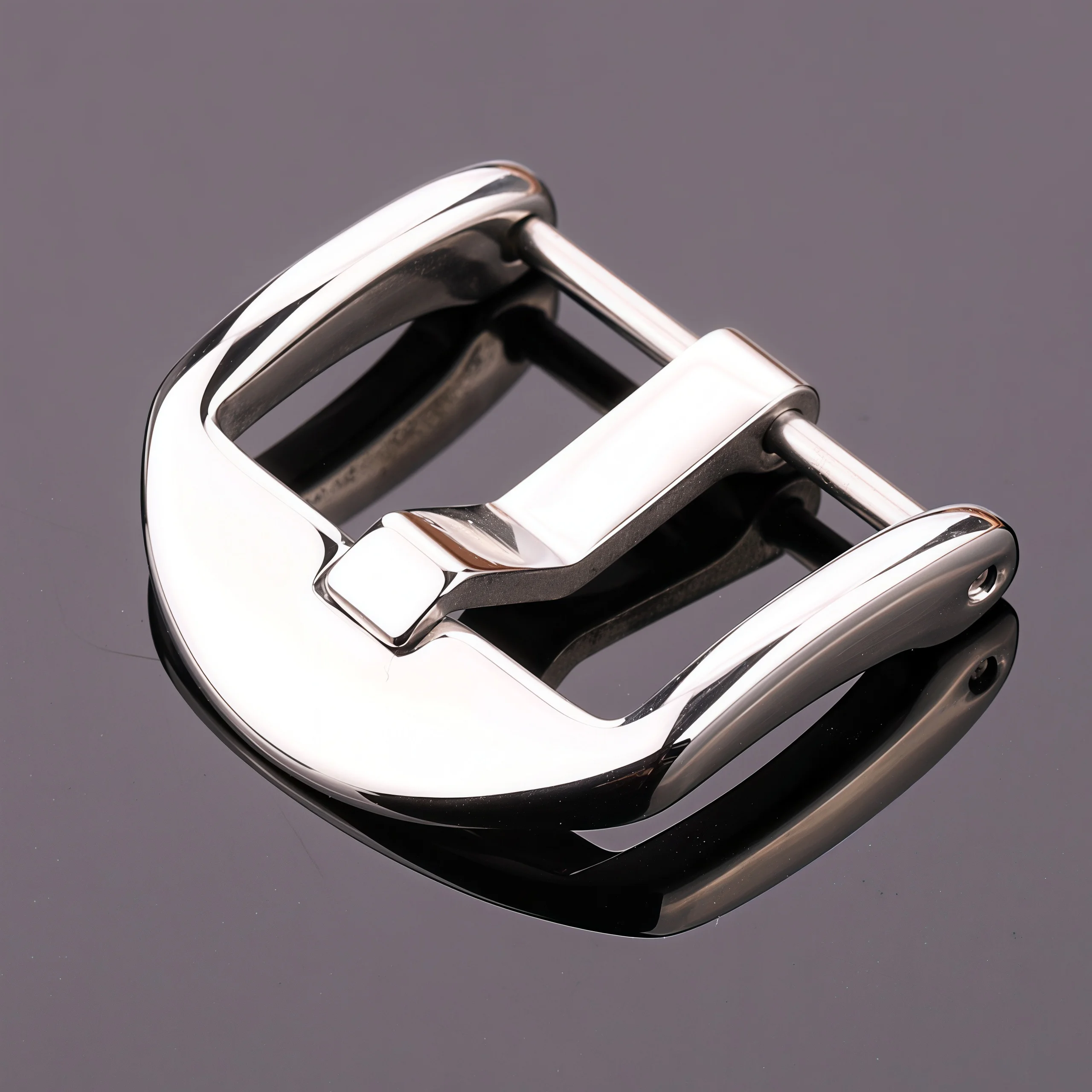 ステンレス鋼の時計バンド,20mm,22mm,24mm,バックル付きの磨かれたエッジのあるネジ,配線なし,pem用アクセサリー