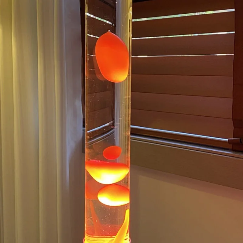 Creative Lava Light Sculpture - Flowing Wax Motion Lamp For Home Aesthetic & Mood Lighting 55/75/95CM
