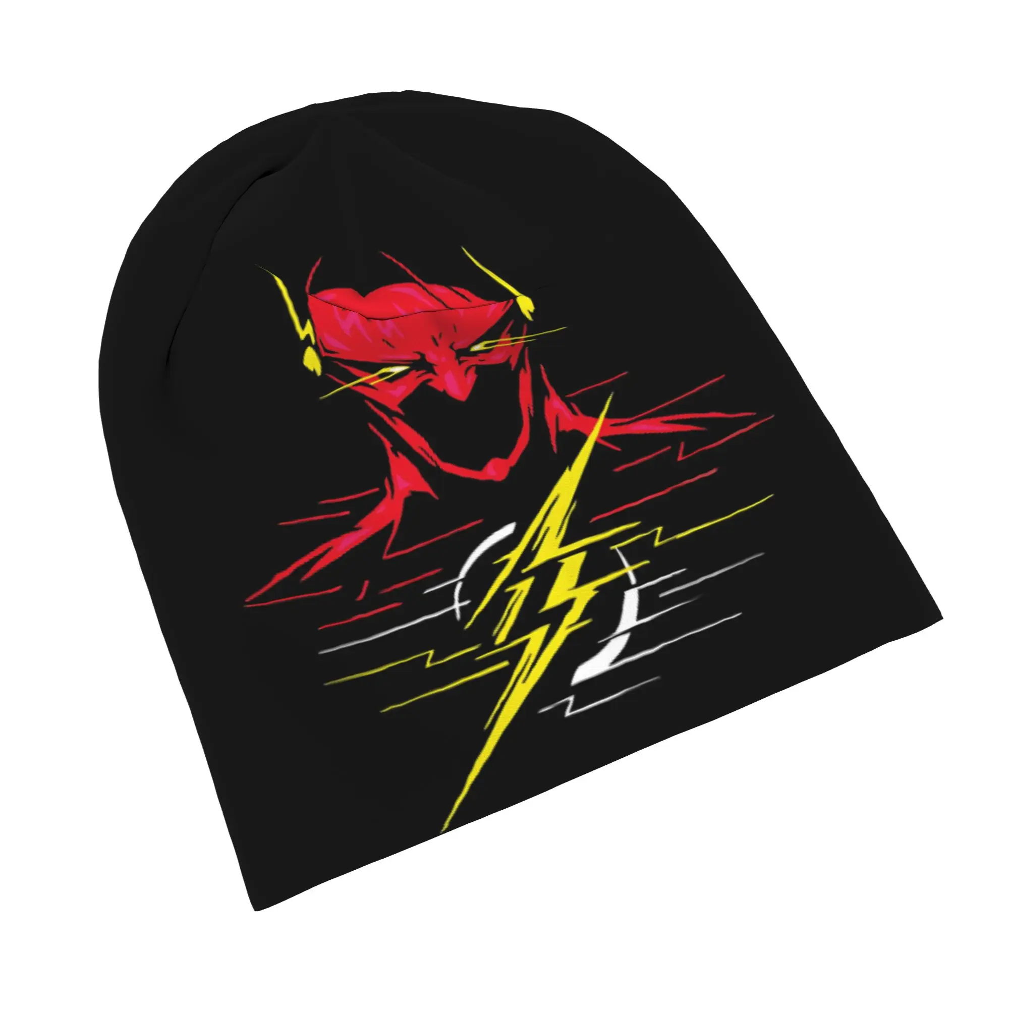 1 Piece F-FlashS Skullies Caps Fast Thin Hat Autumn Spring Bonnet Hats Men Women's Unisex Ski Cap