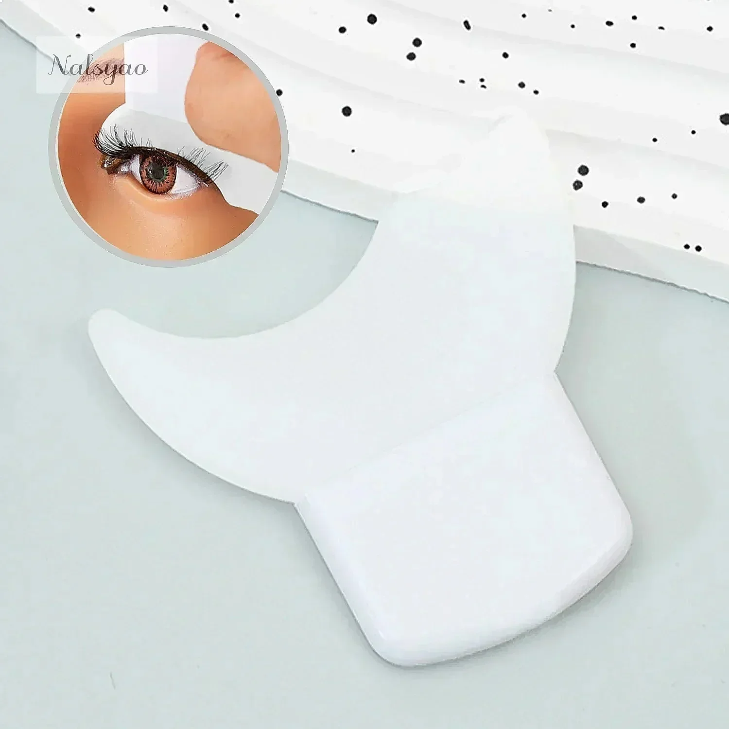Silicone Eye Makeup Tool Multi-Functional Mascara Eyeshadow Eyeliner Reusable Beginner Friendly Eye Makeup Auxiliary