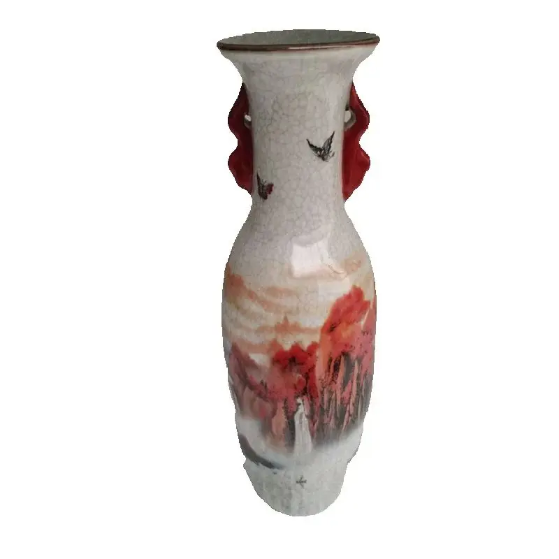 

Chinese Old Porcelain Ancient ladies Chart Pastel vase Vintage Decorative Pottery Artwork Collectible Home Decor