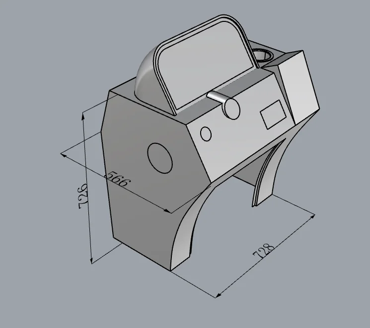High Quality Pontoon Console Center Designed Marine Supplies Precision Design