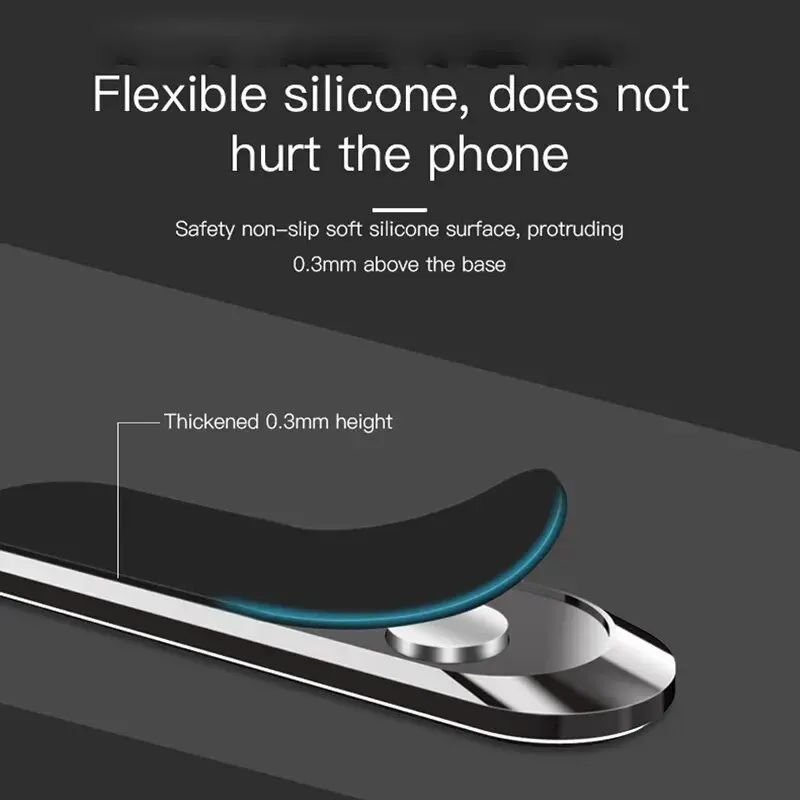 Soporte magnético para teléfono de coche, imán para salida de aire, soporte de montaje en pared para coche, teléfono inteligente, GPS, soporte para coche para iPhone, Samsung, Xiaomi