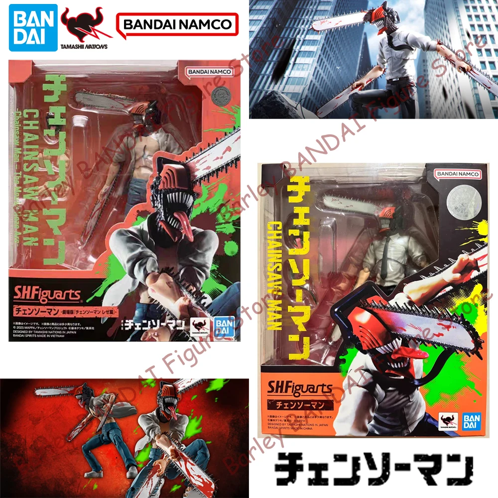 

Original In Stock BANDAI S.H.Figuarts Chainsaw Man The Movie: Reze Arc Anime Figure Action Figurine Boxed Model Toys For Kids