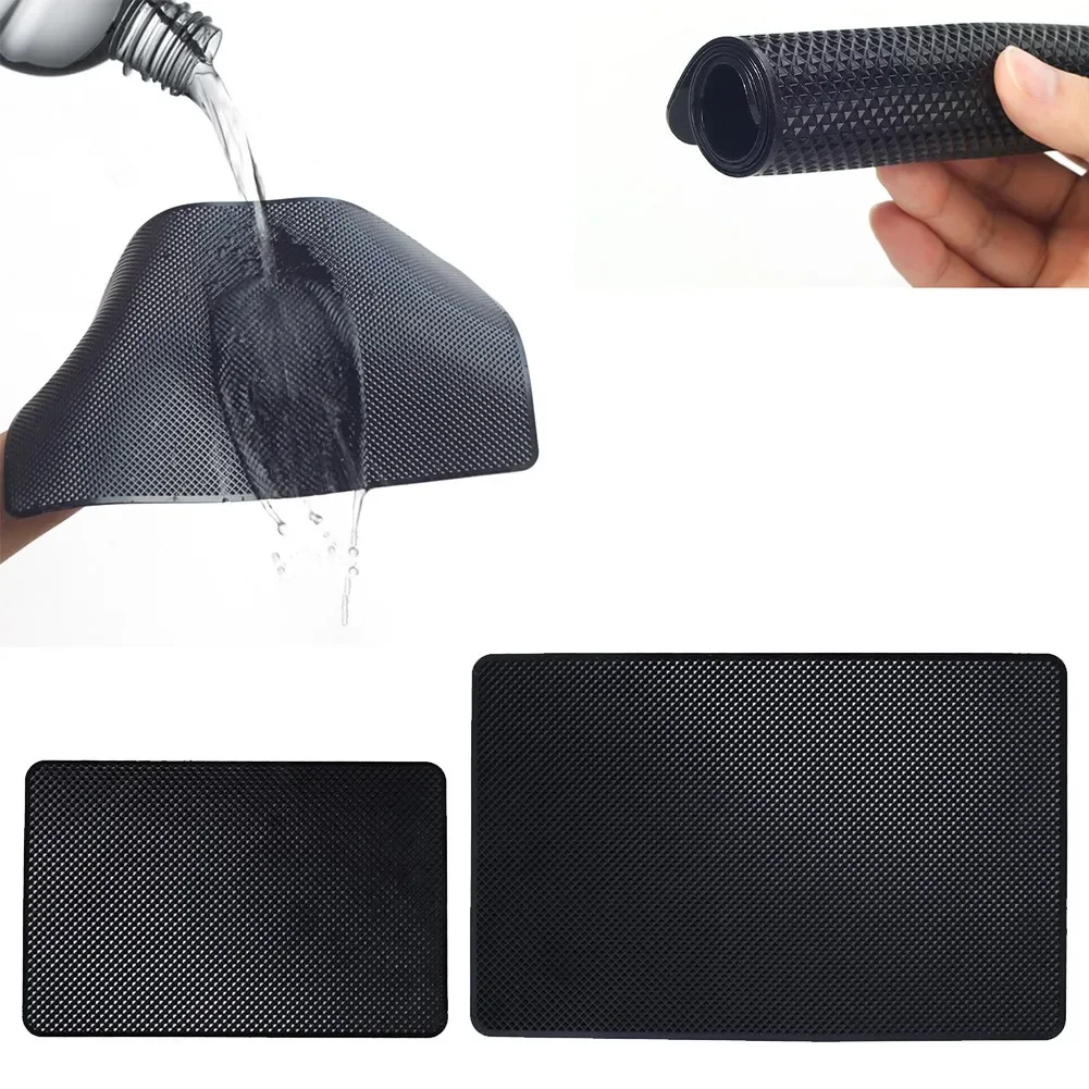 Dashboard Anti-slip Pad For Cars Built With PVC And Gel Technology To Secure Phones Glasses Keys And Portable Essentials