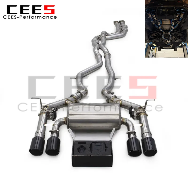 

cees SUS304 Valvetronic Catback Exhaust Pipe for BMW M3/M4 F80/F82 3.0T 2014-2019 Tuning Exhaust Pipes Modify