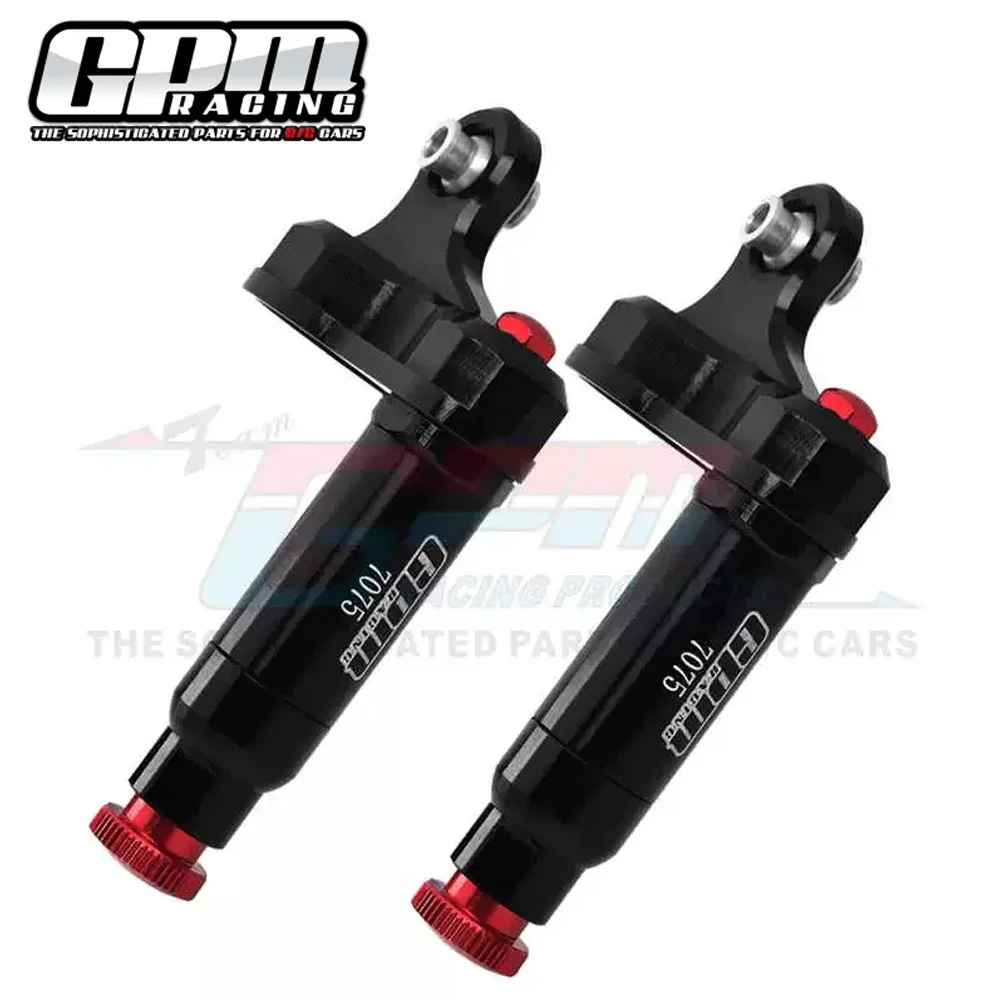 GPM for Traxxas 1/6 XRT 1/5 X-MAXX 6S 8S Monster Truck Alloy Front Rear L-shaped Negative Pressure Shock Absorber Cap Cover 7764