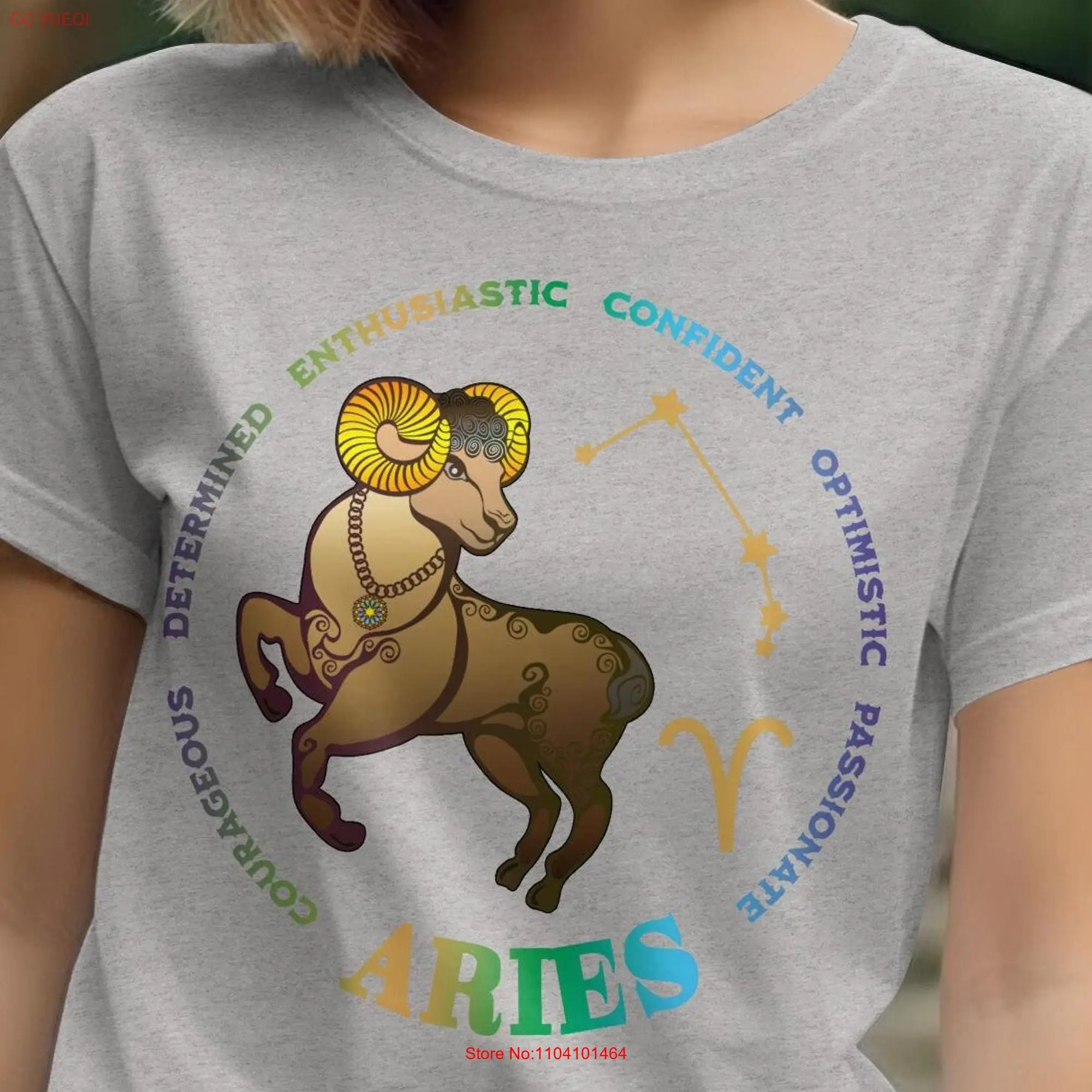 Aries Zodiac T Shirt SweaT birthday Astrology for Sign long or short sleeves