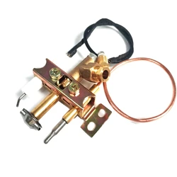 BEHAIVAN ODS Pilot Burner Assembly Kit Propane Gas Heater Fire Pit Replacement Parts with Thermocouple and Ignition Wire 250mm