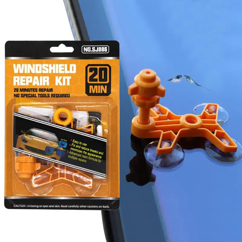 Car Windshield Cracked Repair Tool Auto Window Cleaner Auto Glass Repair Kit Fix Scratch Repair Liquid Glue Crack Restore Tools
