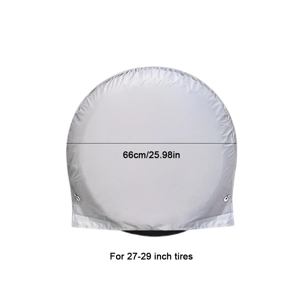 Capa para Pneus de RV Impermeável Protetor de Roda Automotivo Proteção Solar Capa para Pneus para Sol Chuva Neve