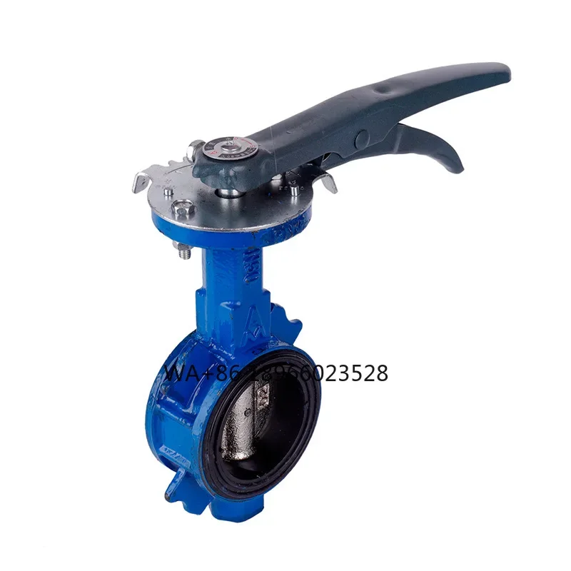 

Manufacturer Supply Emeco Cast Iron Handle Clip-on Disc Valve Pipeline Rubber Clip-on Handle Transmission Butterfly Valve