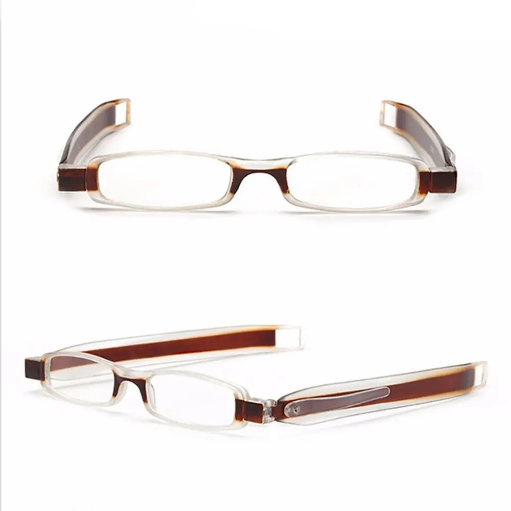 Ultraportability Old Man Mini Slim Rotation Folding Glasses Eyeglass Reading Spectacles