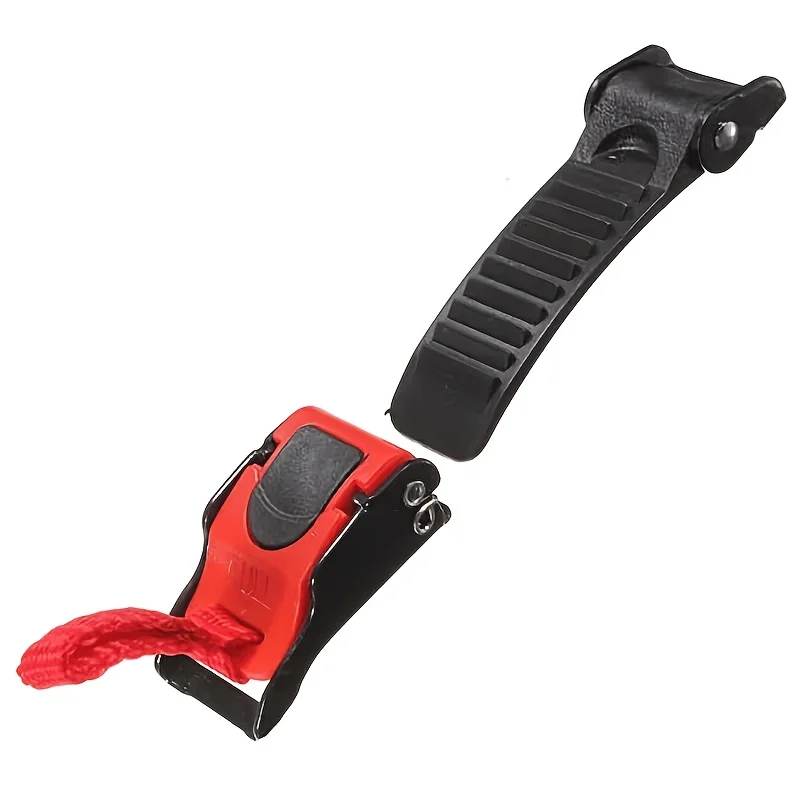 Quick‑Release Helmet Chin Strap Buckle Kit, Adjustable Replacement Repair Accessories for Motorcycle Bicycle ATV Scooter