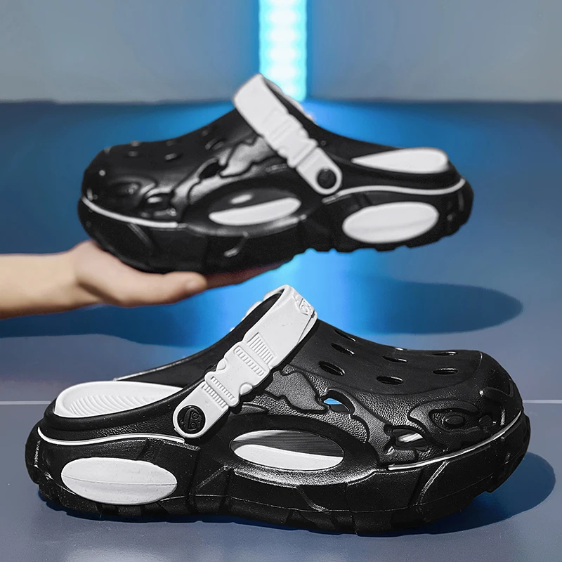 Men EVA New Slippers Lightweight Comfortable Beach Non Slip Luxury Couple Sandals Bedroom Brand Design Casual Bathroom Indoor