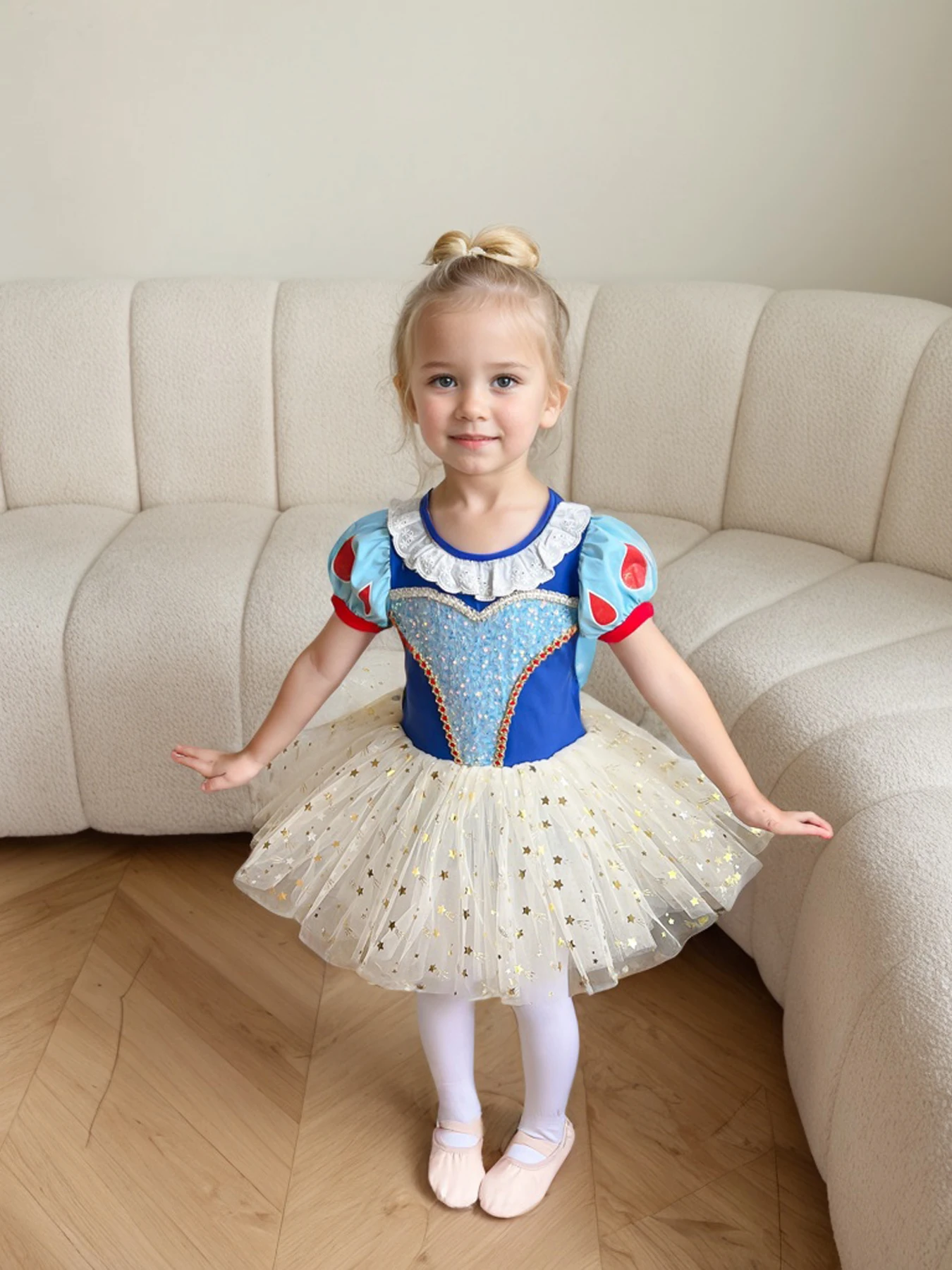 

Girls' Ballet Tutu Dress Ideal for Summer Celebrations Halloween and Christmas Festivities with Complimentary Crown