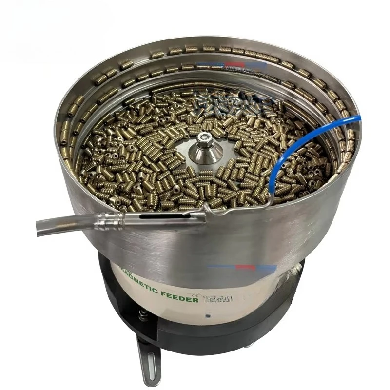 Automatic large capacity bolt screw pin rotary vibration bowl feeder