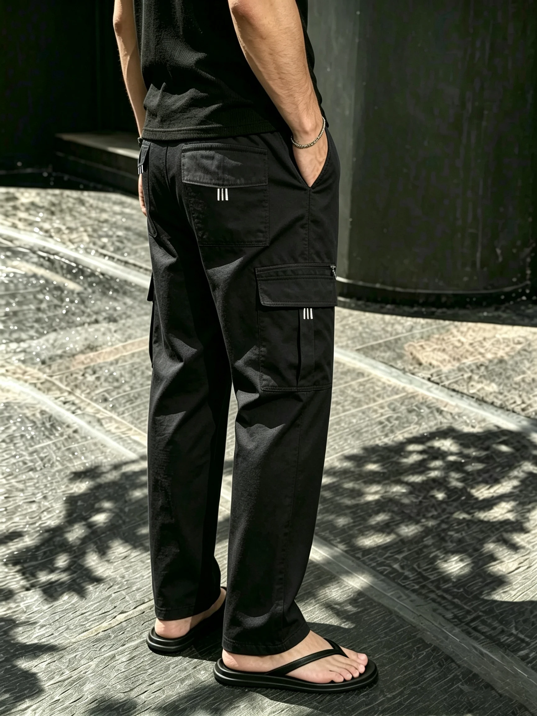 Erkek Düz Paça Kargo Geniş Paç - Cargo Pant Wide incelemesi ve fiyatı