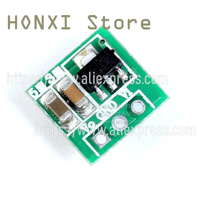 2PCS 1.5V to 1.8V to 2.5V to 3V to 3.3V, 3.7V to 4.2V to 5V DC-DC step-up switching power supply module