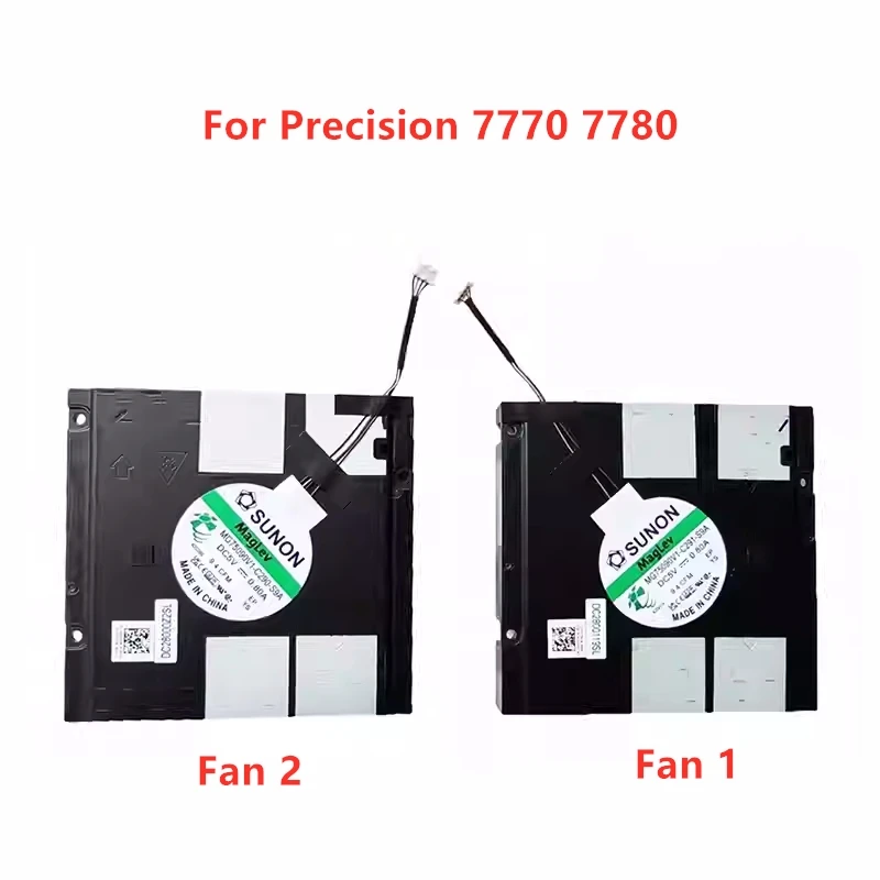 

Brand Original New Laptop CPU GPU Cooling fans For DELL Precision 7770 7780 0HN24M 06VJDM