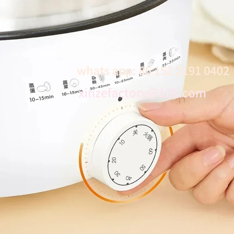 كن مناسبًا لـ 220 فولت elektrisch beheizter Dampfgarer За Lorg Mittel، Haushalt، متعدد الوظائف، dreischichtig، Edelstahl،