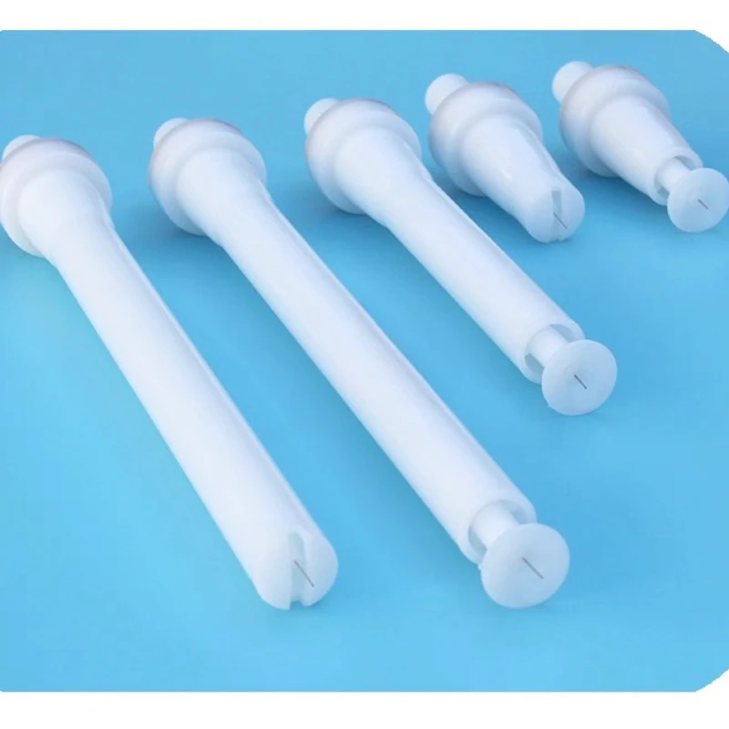 مسدس رش مسحوق كهرباء فوهة ممتدة إبرة كهربائية مسطحة رأس بندقية قضيب طويل لـ GM03 #4