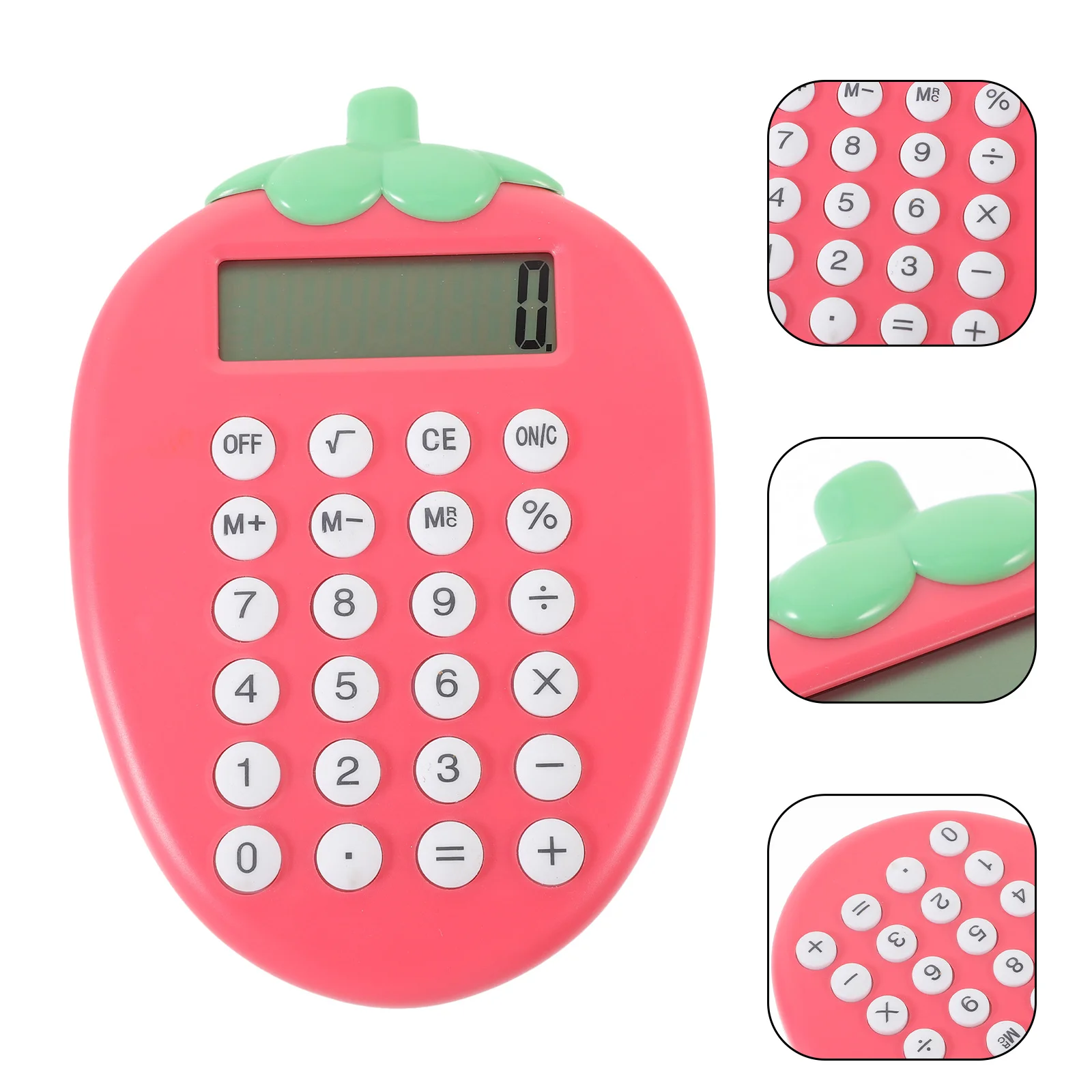 آلة حاسبة إلكترونية محمولة خفيفة الوزن تعمل بالطاقة الشمسية لفيزياء الرياضيات آلات حاسبة صغيرة مريحة أداة حاسبة الجيب #2