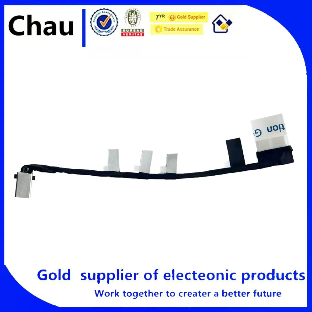New For Chau  Inspiron 15Plus 16Plus 7510 7610 Vostro 7510 P106F Laptop DC Power Jack DC-IN Charging Flex Cable 0H0FJ5