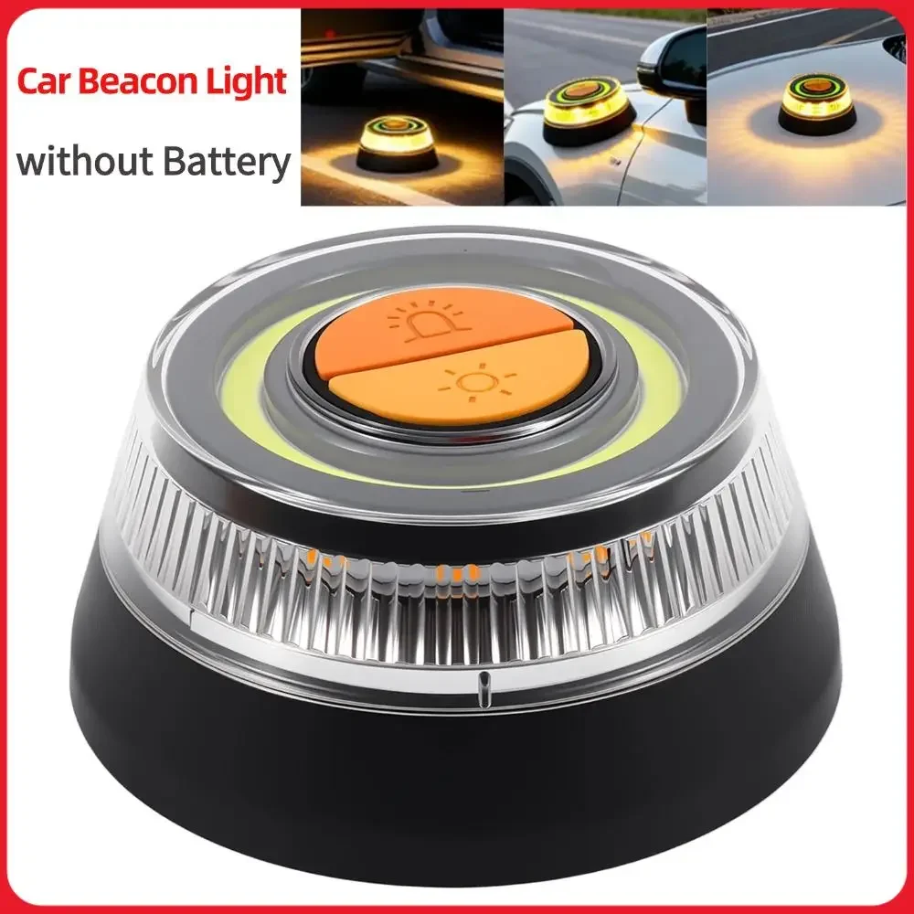 LED Warning Light Car Emergency Beacon Light Safety Flashing Lamp for Motorcycles Vehicle Truck Trailer Strobe Signal Light