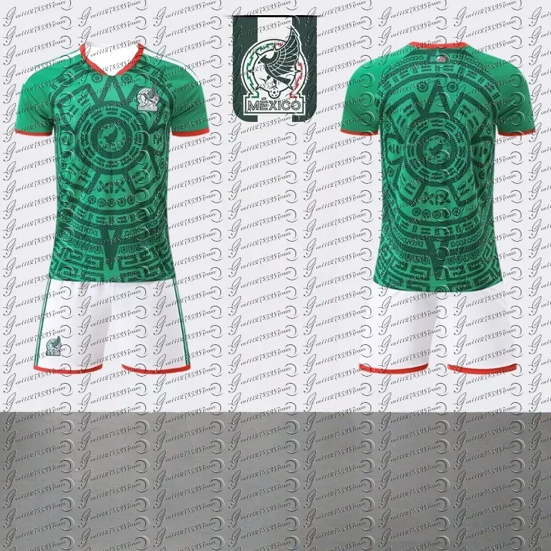 

2026 Fashion New Mexico National Team Soccer Jersey T Shirt KidsAdults Y2K Oversized Quick Drying Casual Fitness Exercise Shirt