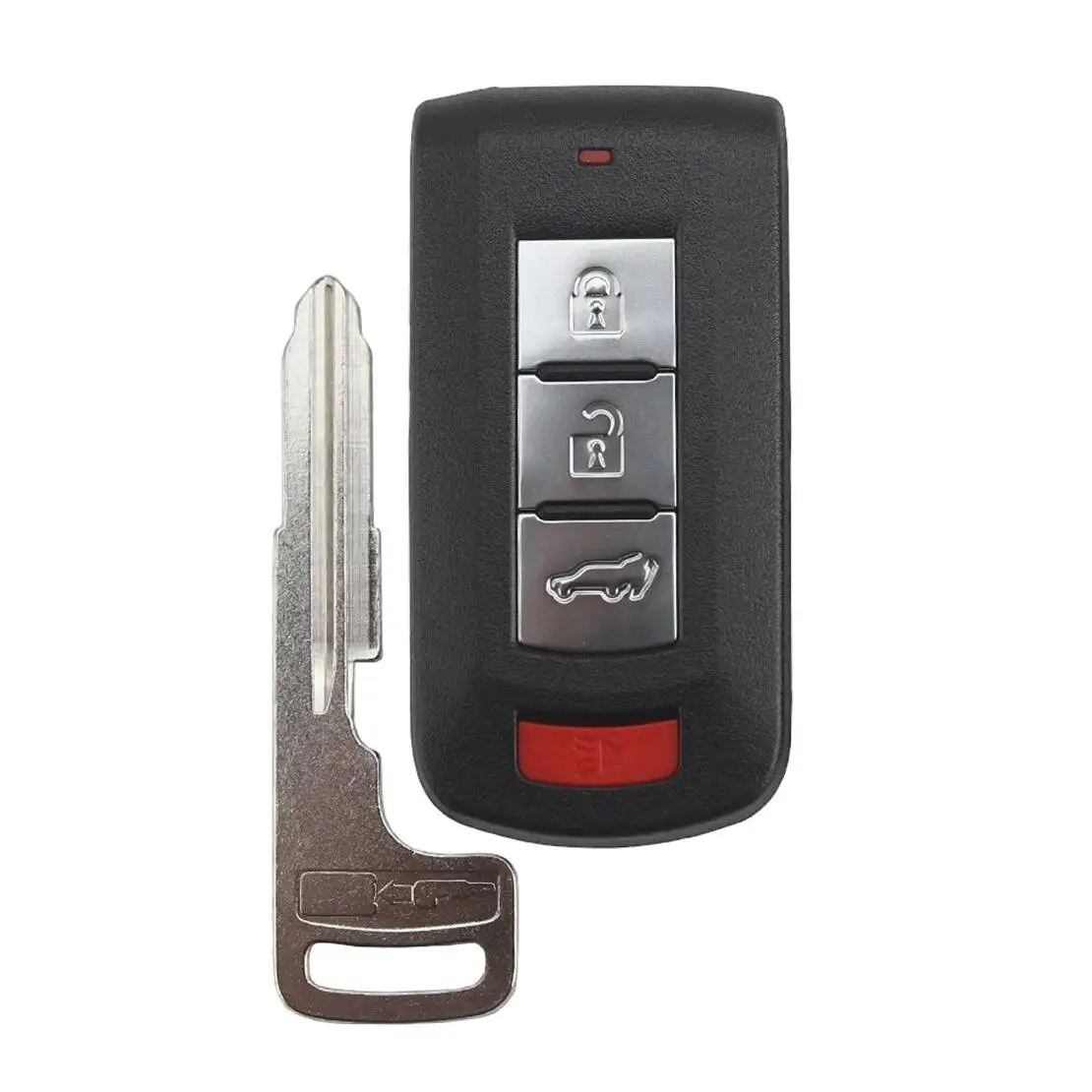 Car Smart Key Fob 4 Buttons Remote Key Shell Case Cover Keyless Entry fit for Mitsubishi Mirage Lancer Outlander Sport 2014