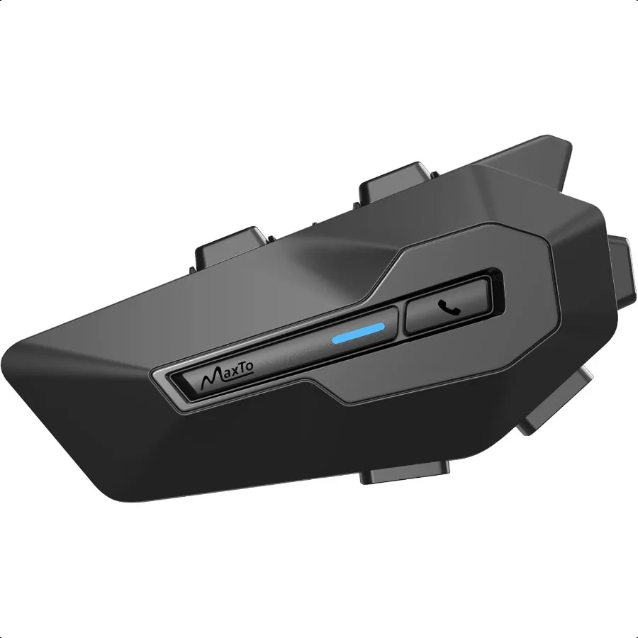 

Helmet Communication Systems MX2 2Riders 1000M Motorcycle Bluetooth Headset with Music Sharing HiFi Stereo Sound IPX6 Waterproo