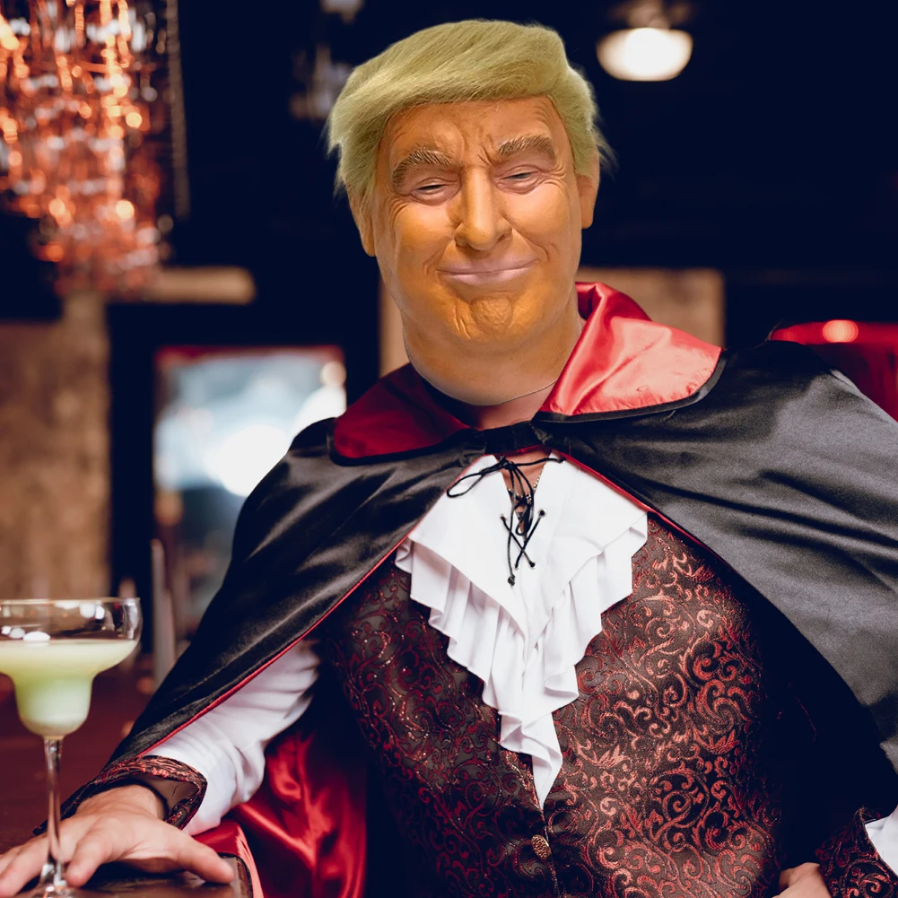 Masques de célébrités réalistes d'Halloween, masque de candidat présidentiel, masques de fête Donald Trump, équipement de sauna en latex, accessoires de spectacle de théâtre de Rh