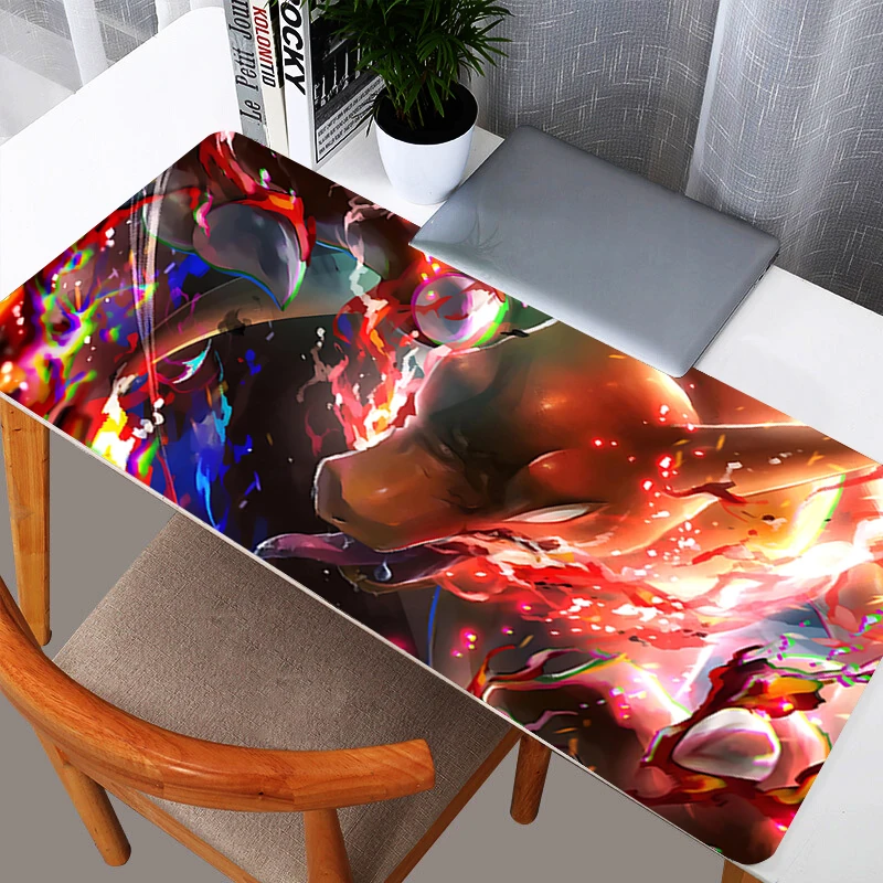 Pokemon Pikachu Computer Varmilo Keyboard Mouse Pads Anime Gaming Accessories Table New Gamer Carpet Desk Mat  Mousepad