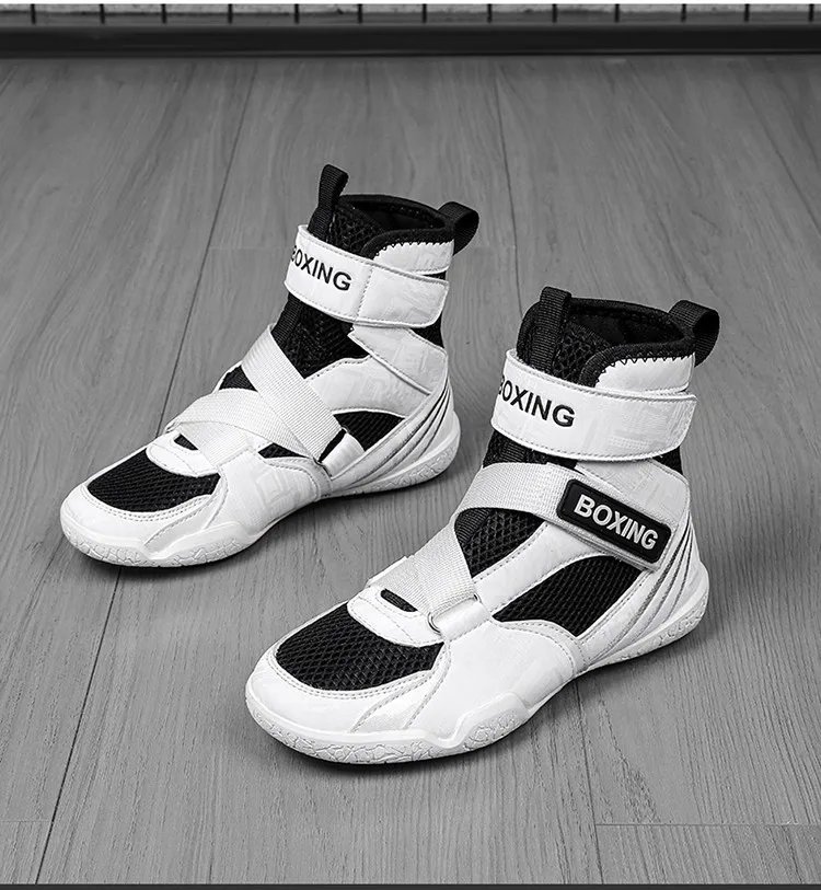 New Winter 2025 Bestseller: Lightweight Breathable Professional Anti-Friction Anti-Slip Wrestling Shoes Training Boxing Shoes