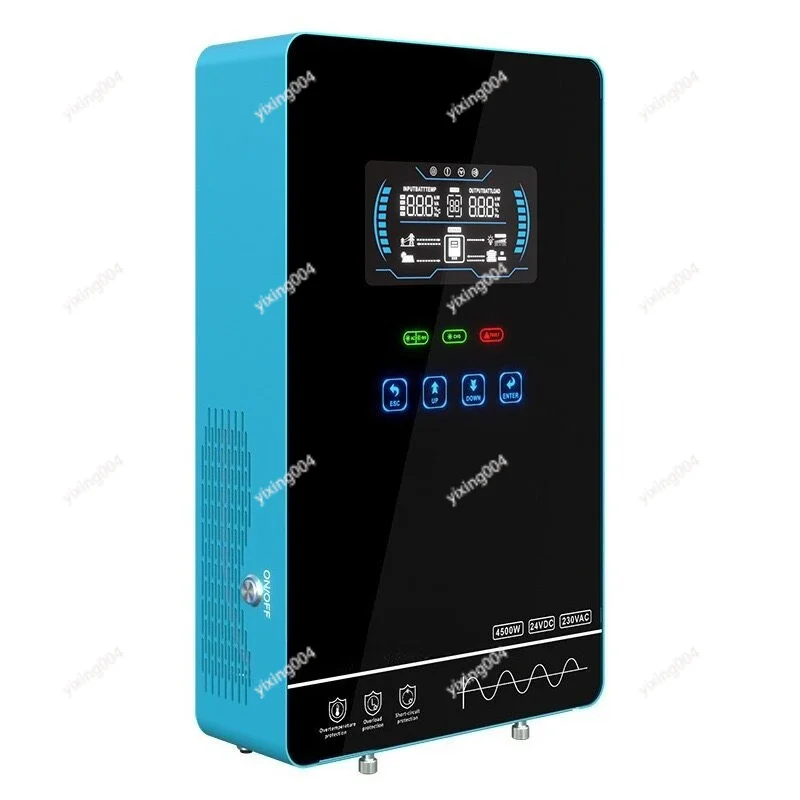 

4500W 6500W Off Grid Hybrid Solar Inverter 220V 230V 150A MPPT PV Energy Storage All-in-one Unit
