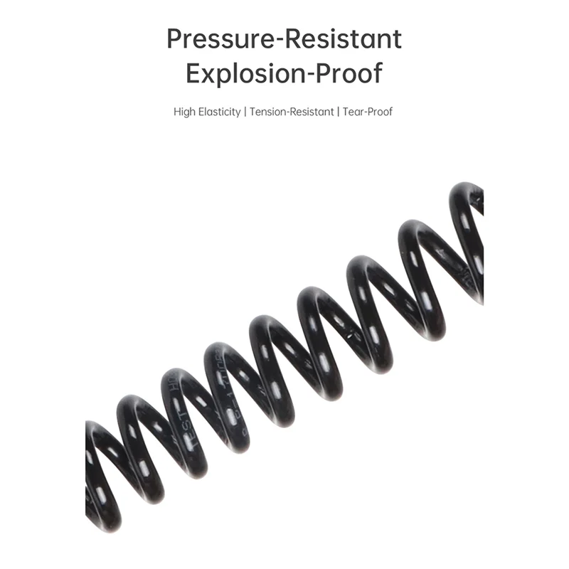 Quick Connect Dual Female Connector High-Pressure Hose, 63Mpa, M10x1 Thread Spring Design