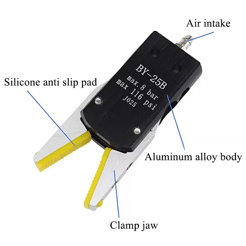Mini Mechanical Fixture Pneumatic Injection Molding Machine Accessories Silicone Pad Water Nozzle Clamp for MINI-A/B/C/E-JZ AU E