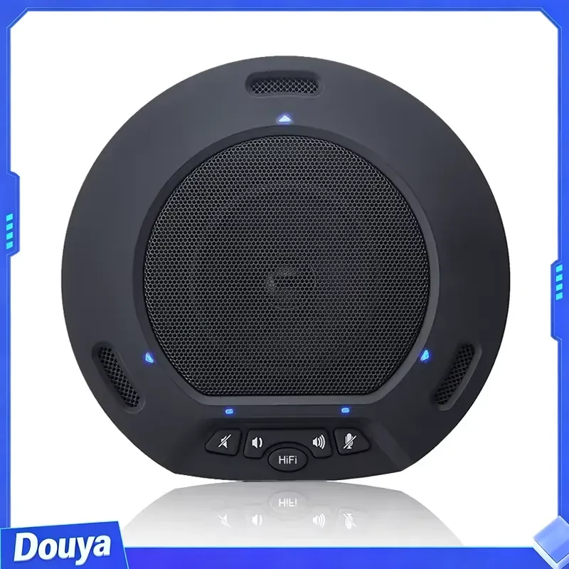 USB Conference Speakerphone 360 Omnidirectional Microphone DSP Echo Cancellation Factory Direct for Zoom Teams Meeting